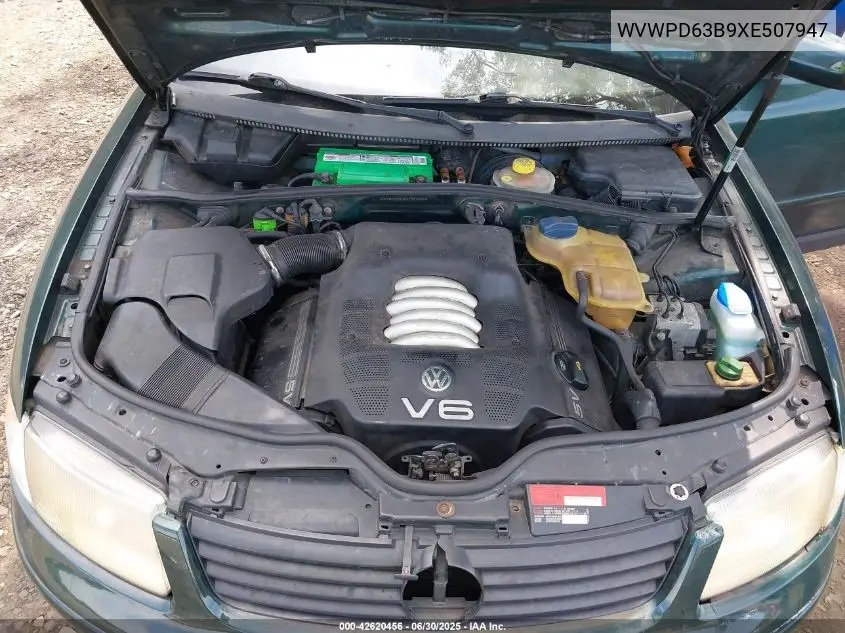 wvwpd63b9xe507947 WVWPD63B9XE507947 1999 Volkswagen Passat Glx