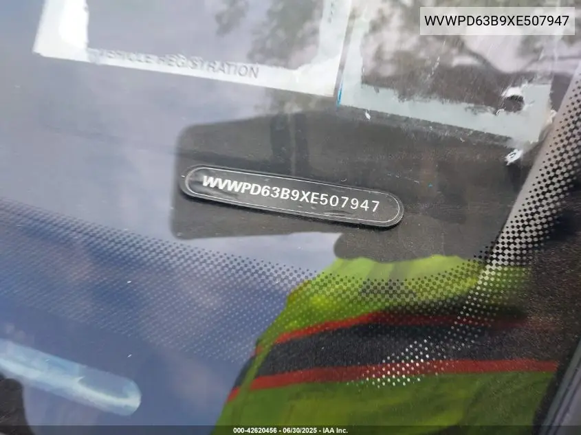 wvwpd63b9xe507947 WVWPD63B9XE507947 1999 Volkswagen Passat Glx