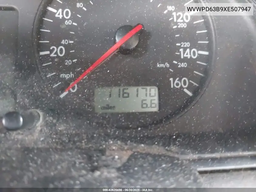 wvwpd63b9xe507947 WVWPD63B9XE507947 1999 Volkswagen Passat Glx