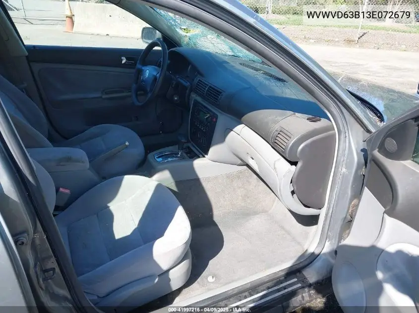 2003 Volkswagen Passat Gls VIN: WVWVD63B13E072679 Lot: 41997216