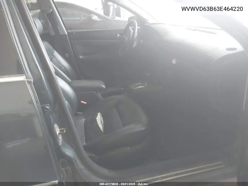 2003 Volkswagen Passat Gls VIN: WVWVD63B63E464220 Lot: 42170838