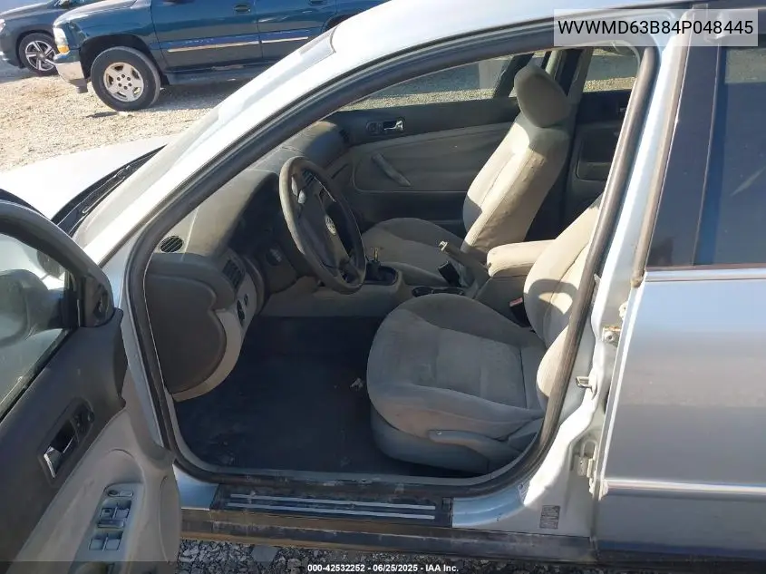 2004 Volkswagen Passat Gl VIN: WVWMD63B84P048445 Lot: 42532252