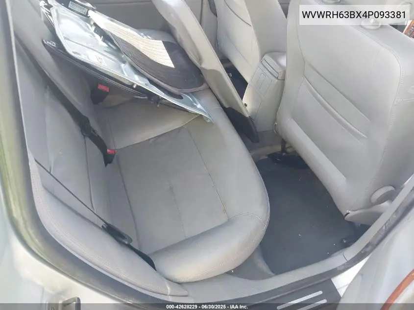 wvwrh63bx4p093381 WVWRH63BX4P093381 2004 Volkswagen Passat Glx
