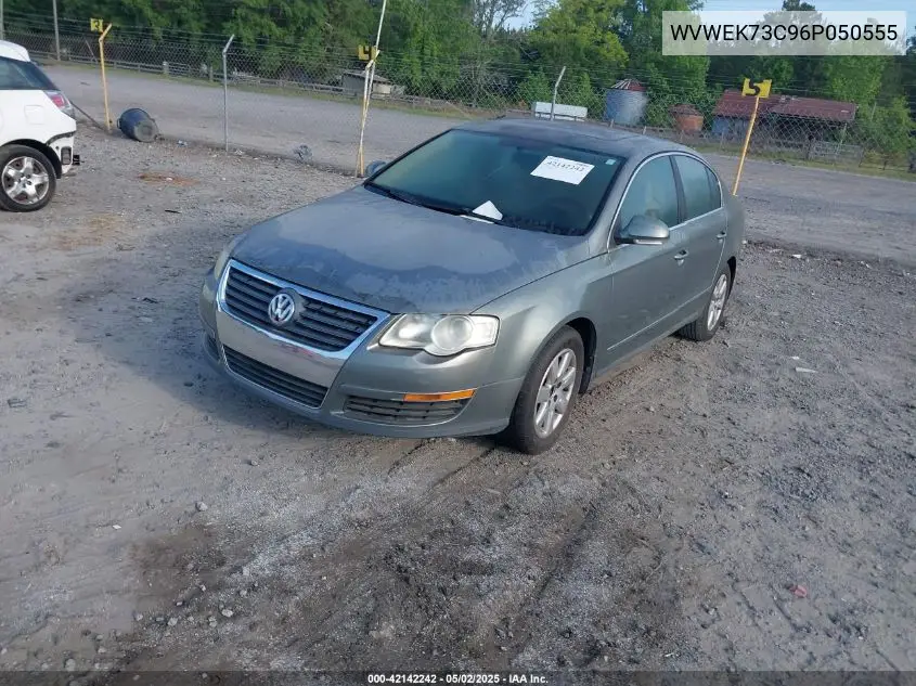 2006 Volkswagen Passat 2.0T VIN: WVWEK73C96P050555 Lot: 42142242