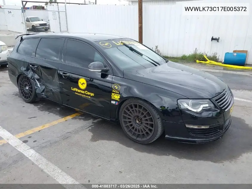 2007 Volkswagen Passat 2.0T VIN: WVWLK73C17E005372 Lot: 41883717