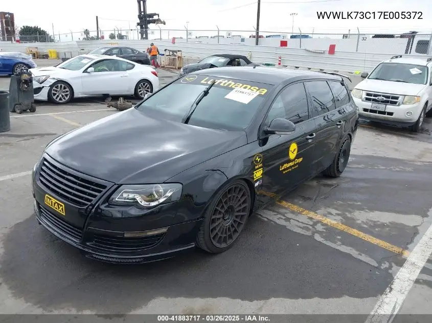 2007 Volkswagen Passat 2.0T VIN: WVWLK73C17E005372 Lot: 41883717