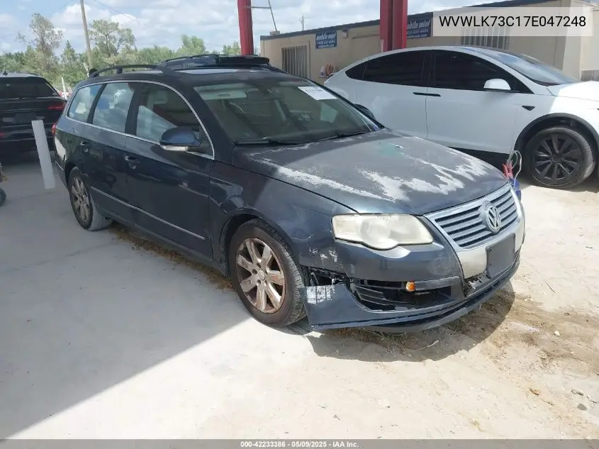 2007 Volkswagen Passat 2.0T VIN: WVWLK73C17E047248 Lot: 42233386