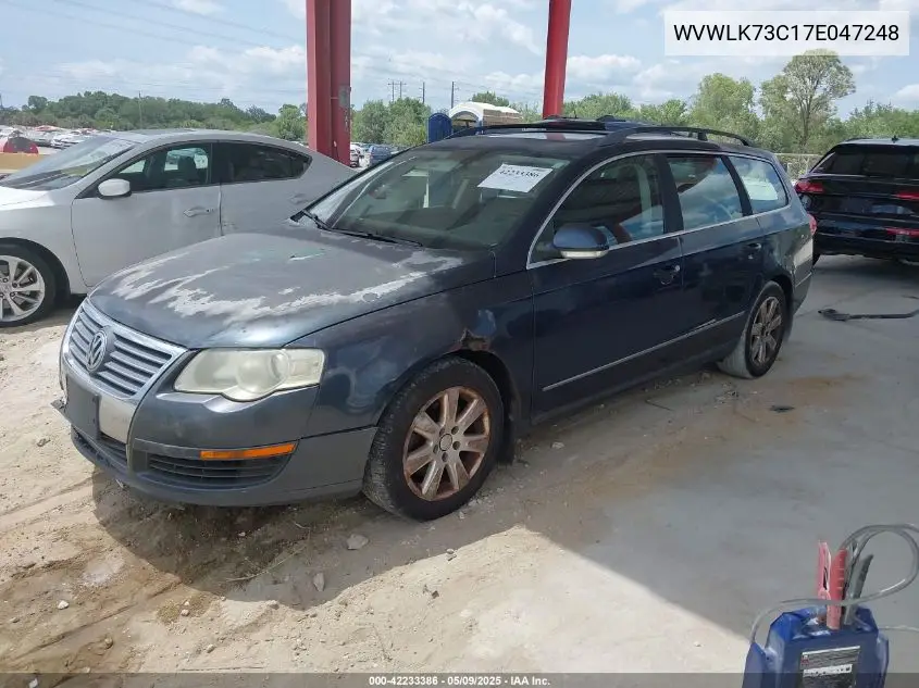 2007 Volkswagen Passat 2.0T VIN: WVWLK73C17E047248 Lot: 42233386