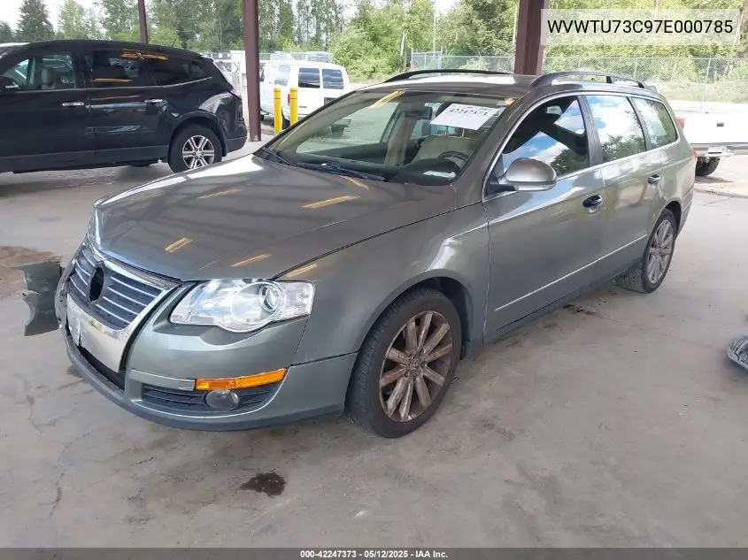 2007 Volkswagen Passat 3.6 VIN: WVWTU73C97E000785 Lot: 42247373