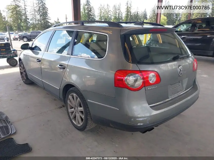 2007 Volkswagen Passat 3.6 VIN: WVWTU73C97E000785 Lot: 42247373