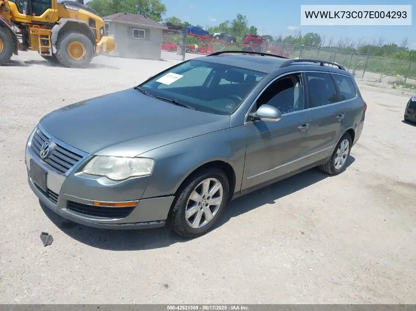 2007 Volkswagen Passat 2.0T VIN: WVWLK73C07E004293 Lot: 42521309