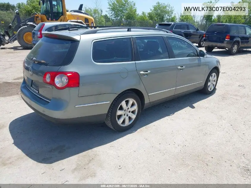 2007 Volkswagen Passat 2.0T VIN: WVWLK73C07E004293 Lot: 42521309