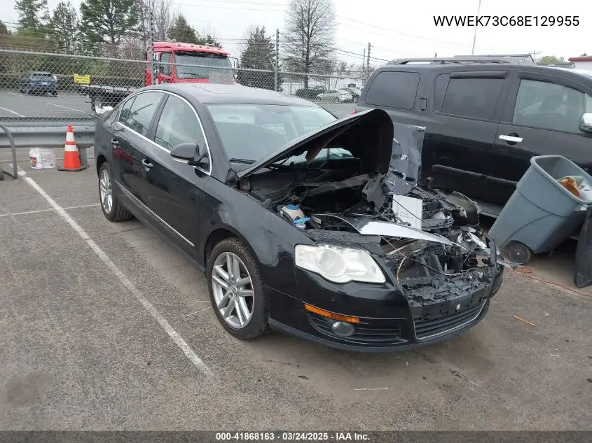 2008 Volkswagen Passat Lux VIN: WVWEK73C68E129955 Lot: 41868163