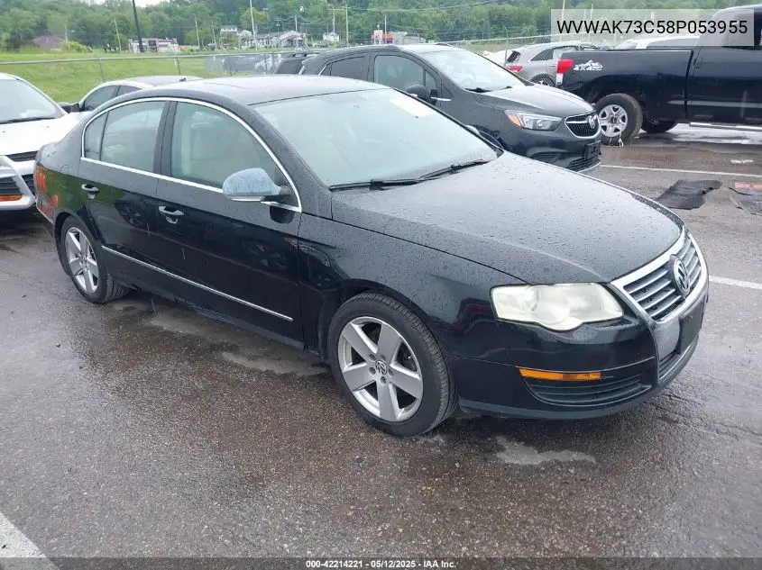 2008 Volkswagen Passat Komfort VIN: WVWAK73C58P053955 Lot: 42214221