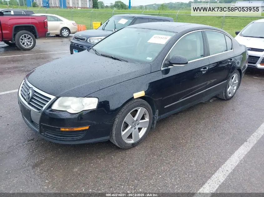 2008 Volkswagen Passat Komfort VIN: WVWAK73C58P053955 Lot: 42214221