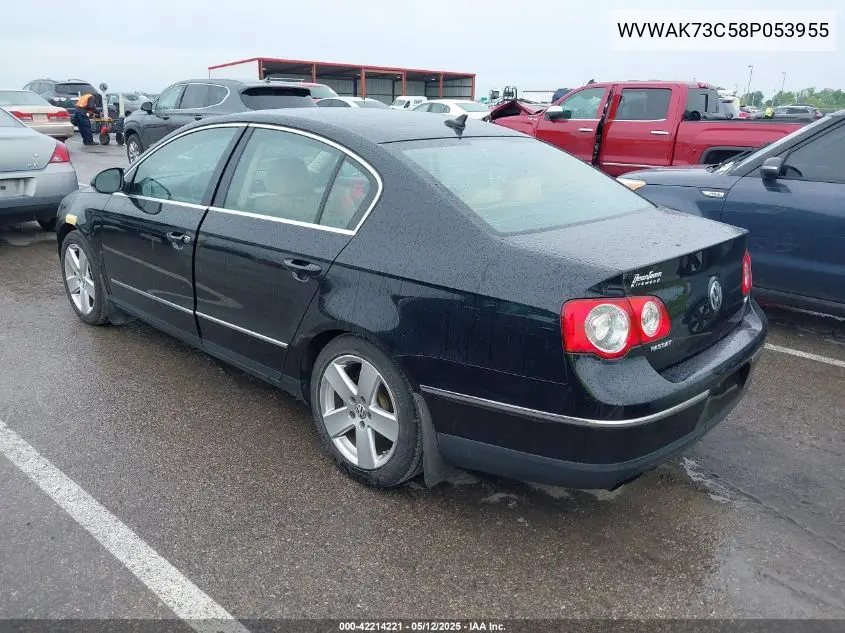 2008 Volkswagen Passat Komfort VIN: WVWAK73C58P053955 Lot: 42214221