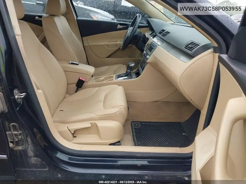 2008 Volkswagen Passat Komfort VIN: WVWAK73C58P053955 Lot: 42214221