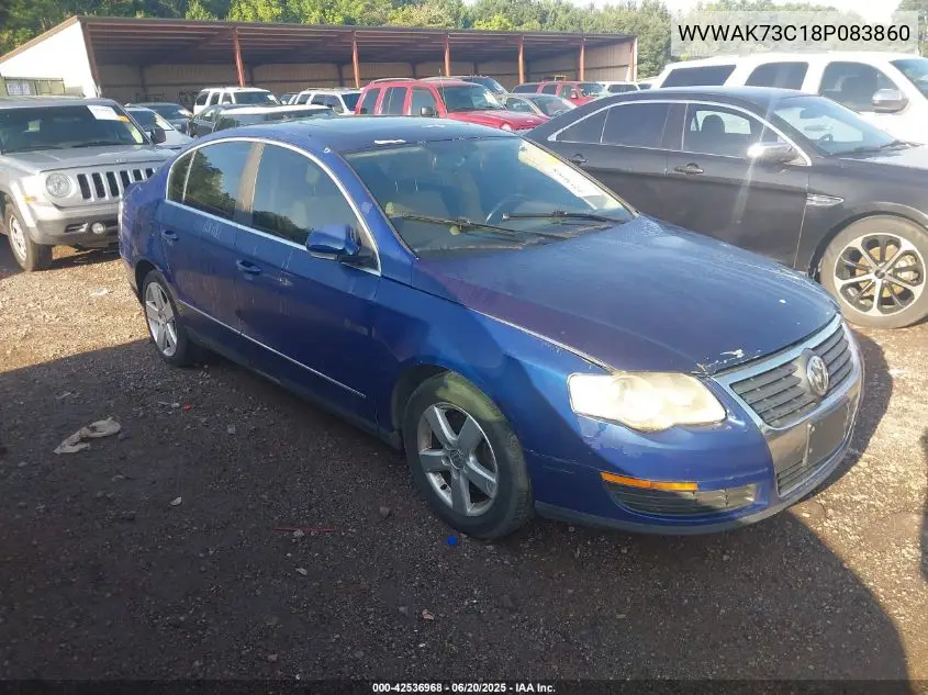 2008 Volkswagen Passat Komfort VIN: WVWAK73C18P083860 Lot: 42536968