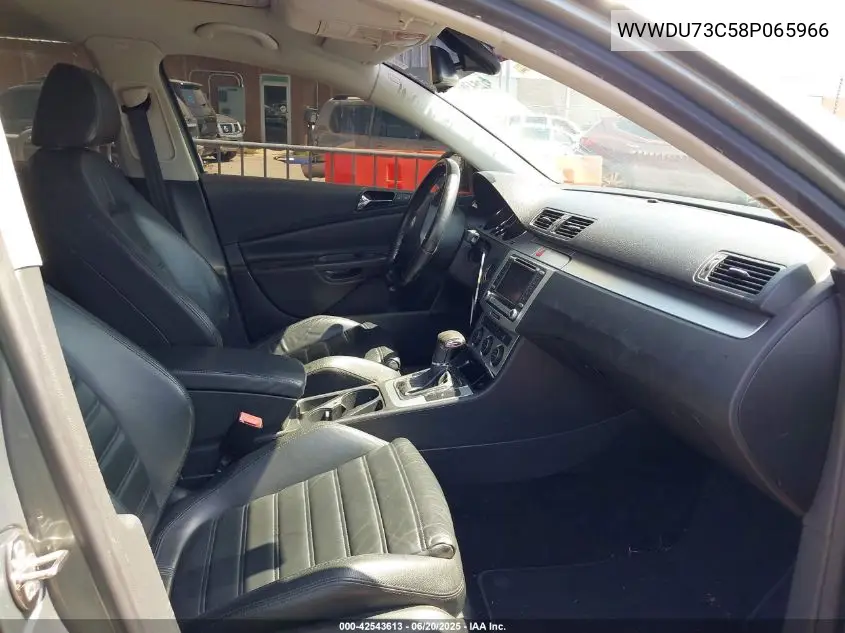 2008 Volkswagen Passat Vr6 VIN: WVWDU73C58P065966 Lot: 42543613