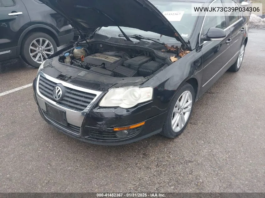 2009 Volkswagen Passat Komfort VIN: WVWJK73C39P034306 Lot: 41452367