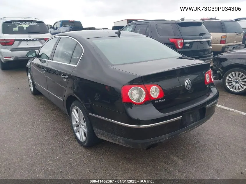 2009 Volkswagen Passat Komfort VIN: WVWJK73C39P034306 Lot: 41452367