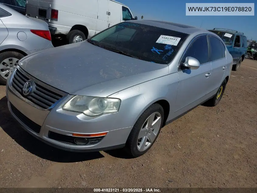 2009 Volkswagen Passat Komfort VIN: WVWJK73C19E078820 Lot: 41823121