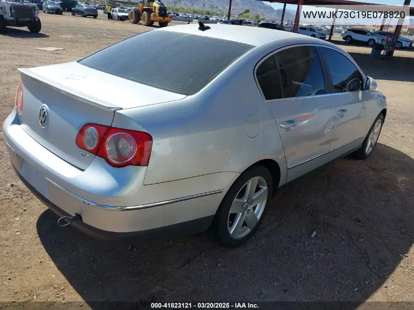 2009 Volkswagen Passat Komfort VIN: WVWJK73C19E078820 Lot: 41823121