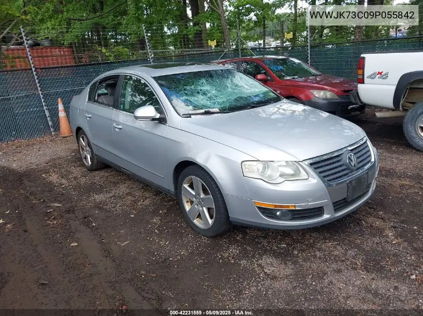 2009 Volkswagen Passat Komfort VIN: WVWJK73C09P055842 Lot: 42231559