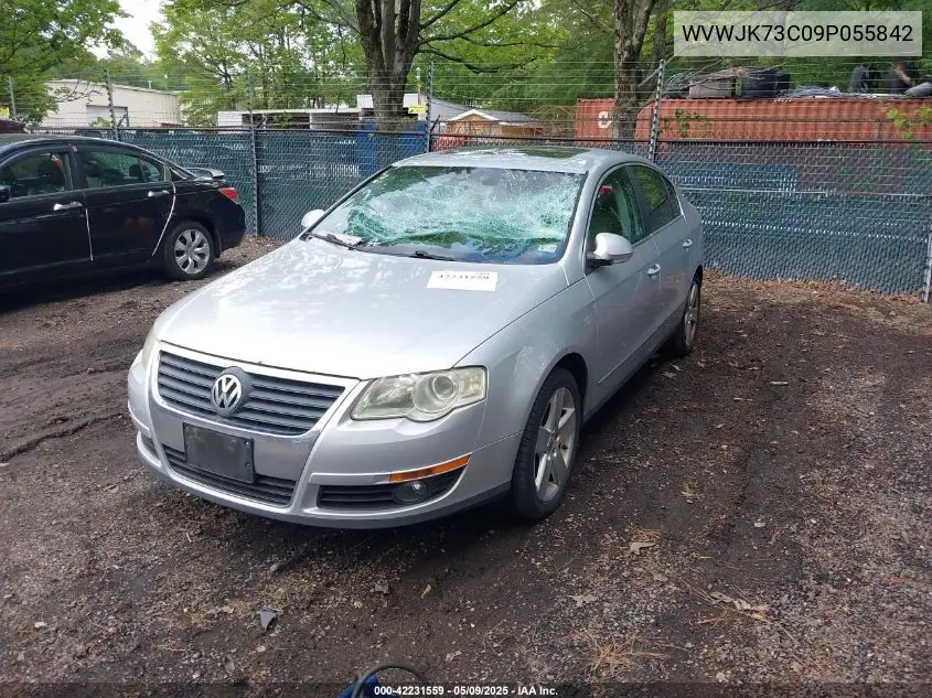 2009 Volkswagen Passat Komfort VIN: WVWJK73C09P055842 Lot: 42231559