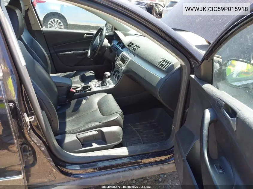 2009 Volkswagen Passat Turbo VIN: WVWJK73C59P015918 Lot: 42585772