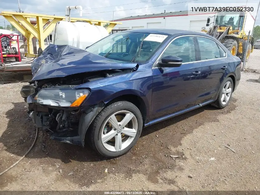 2014 Volkswagen Passat 1.8T Se VIN: 1VWBT7A39EC052330 Lot: 42256473