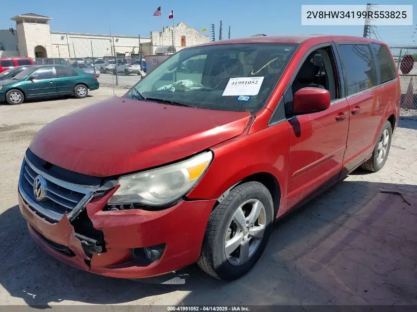 2009 Volkswagen Routan Se VIN: 2V8HW34199R553825 Lot: 41991052