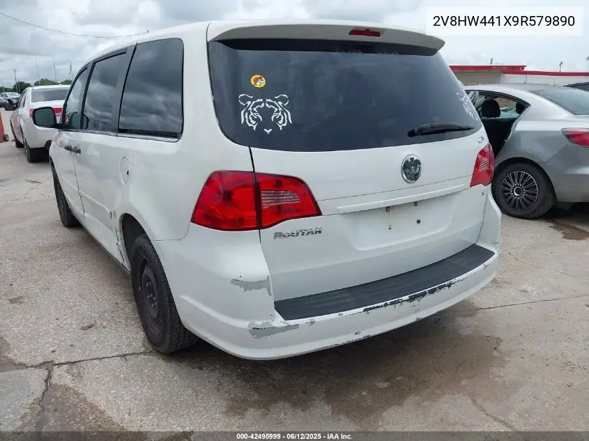 2009 Volkswagen Routan S VIN: 2V8HW441X9R579890 Lot: 42495999