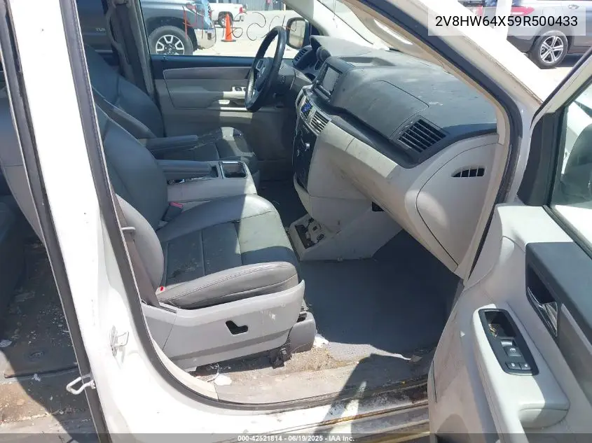 2009 Volkswagen Routan Sel Premium VIN: 2V8HW64X59R500433 Lot: 42521814