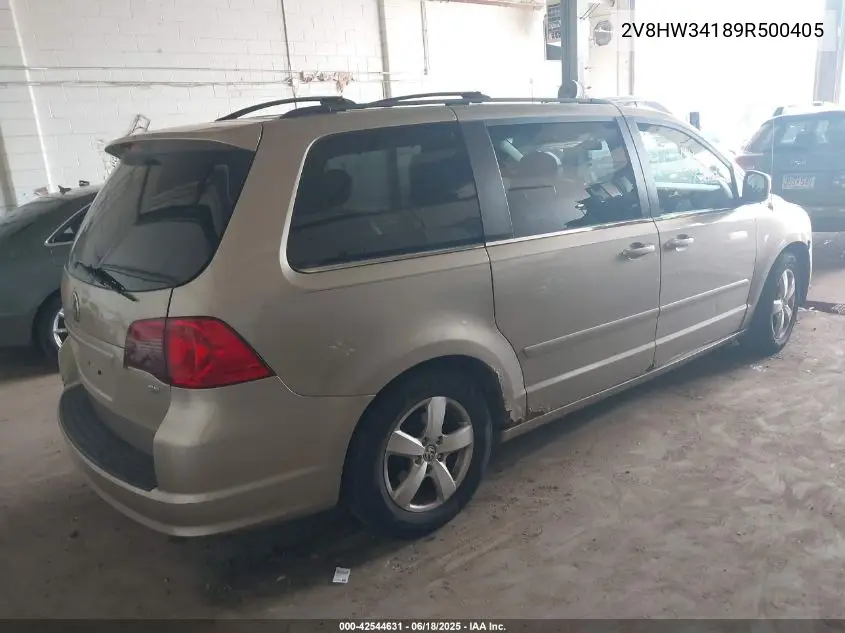2009 Volkswagen Routan Se VIN: 2V8HW34189R500405 Lot: 42544631