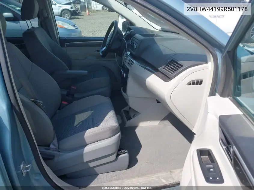 2009 Volkswagen Routan S VIN: 2V8HW44199R501178 Lot: 42548056