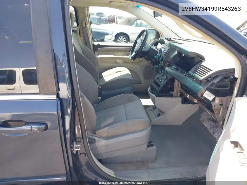 2009 Volkswagen Routan Se VIN: 2V8HW34199R543263 Lot: 42591439