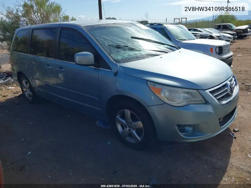 2009 Volkswagen Routan Se VIN: 2V8HW34109R586518 Lot: 42651639