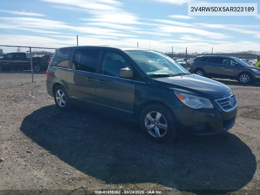 2010 Volkswagen Routan Sel VIN: 2V4RW5DX5AR323189 Lot: 41859362