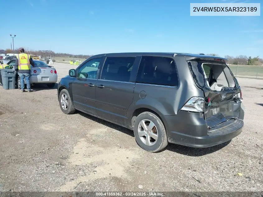 2010 Volkswagen Routan Sel VIN: 2V4RW5DX5AR323189 Lot: 41859362