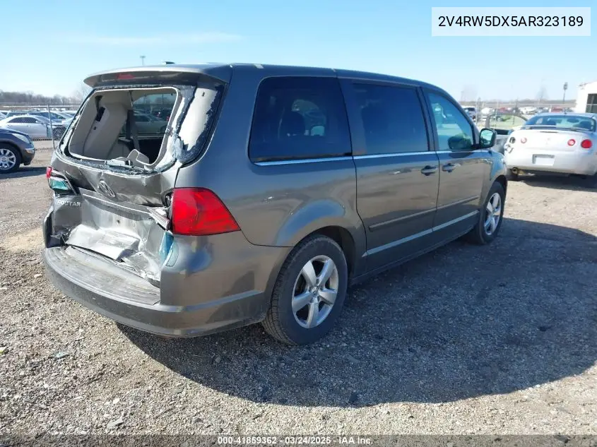 2010 Volkswagen Routan Sel VIN: 2V4RW5DX5AR323189 Lot: 41859362