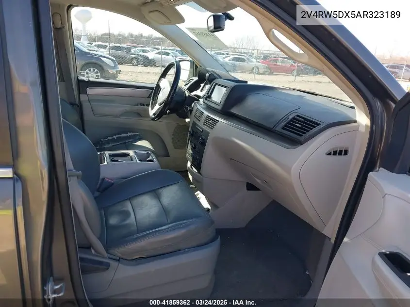 2010 Volkswagen Routan Sel VIN: 2V4RW5DX5AR323189 Lot: 41859362