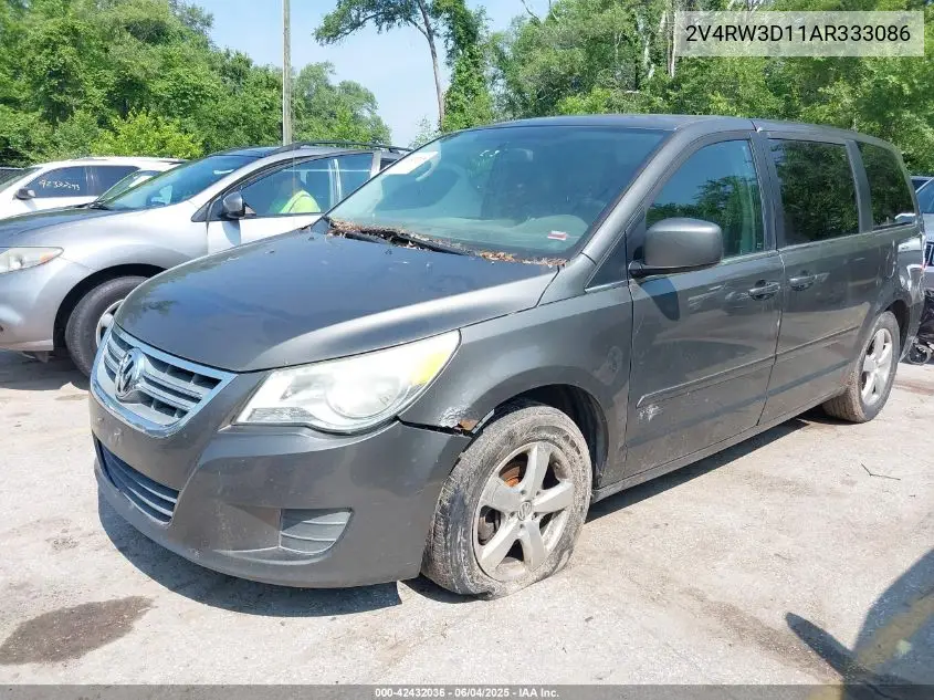 2010 Volkswagen Routan Se VIN: 2V4RW3D11AR333086 Lot: 42432036