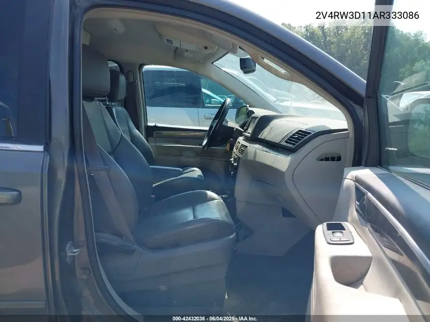 2010 Volkswagen Routan Se VIN: 2V4RW3D11AR333086 Lot: 42432036