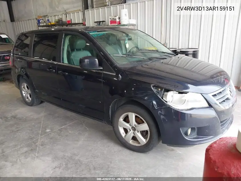 2010 Volkswagen Routan Se VIN: 2V4RW3D13AR159151 Lot: 42522117