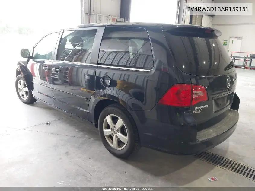 2010 Volkswagen Routan Se VIN: 2V4RW3D13AR159151 Lot: 42522117