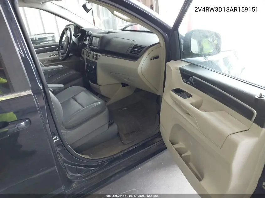 2010 Volkswagen Routan Se VIN: 2V4RW3D13AR159151 Lot: 42522117