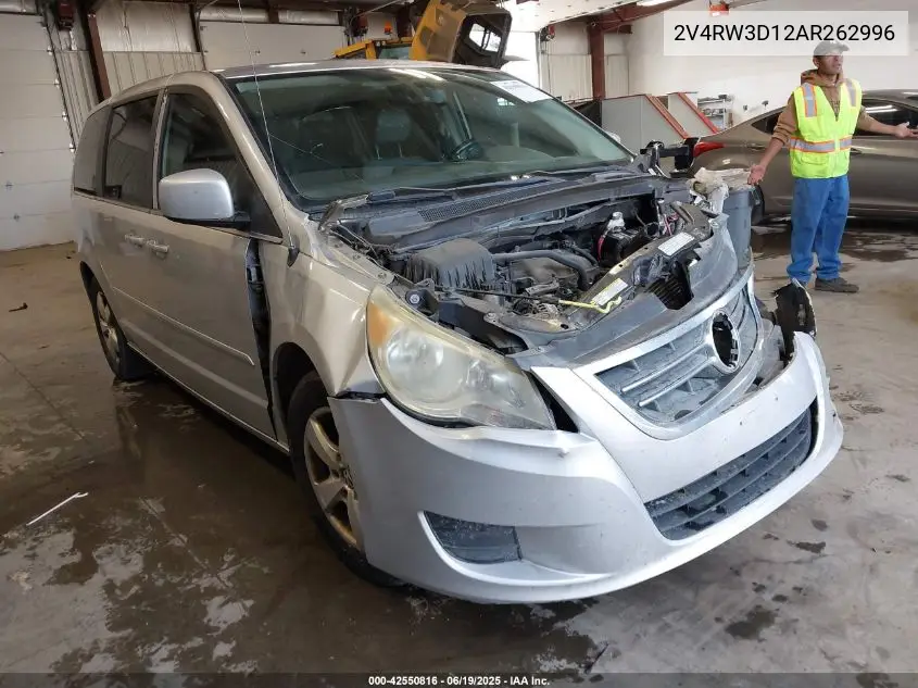 2010 Volkswagen Routan Se VIN: 2V4RW3D12AR262996 Lot: 42550816