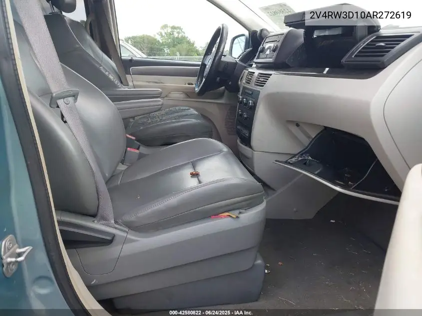 2010 Volkswagen Routan Se VIN: 2V4RW3D10AR272619 Lot: 42580822