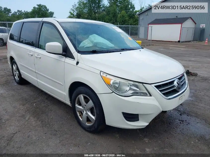 2010 Volkswagen Routan Se VIN: 2V4RW3D15AR259056 Lot: 42611838